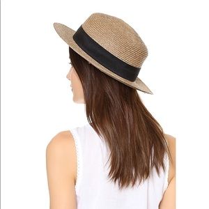 Ace of Something Hamilton Short Brim Straw Hat - M